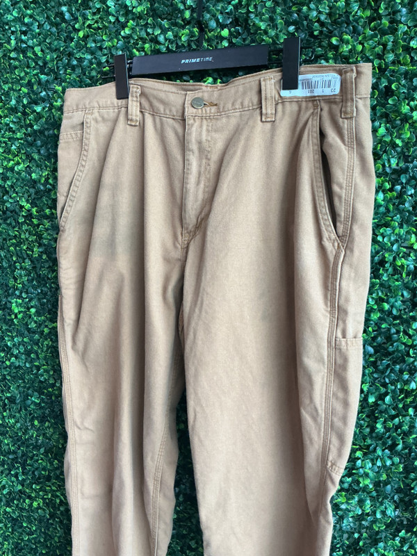 CARHARTT CANVAS CARPENTER PANTS (SZ 36)