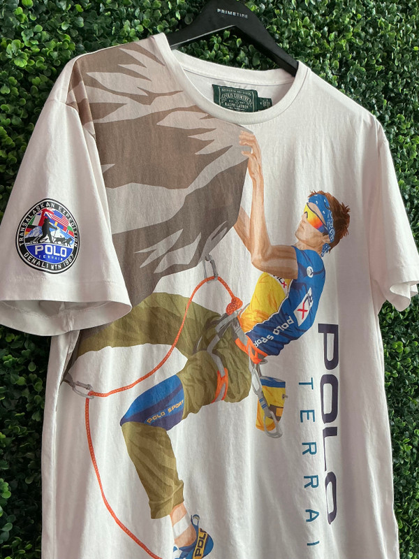 VINTAGE RALPH LAUREN POLO COUNTRY TERRAIN GRAPHIC TEE