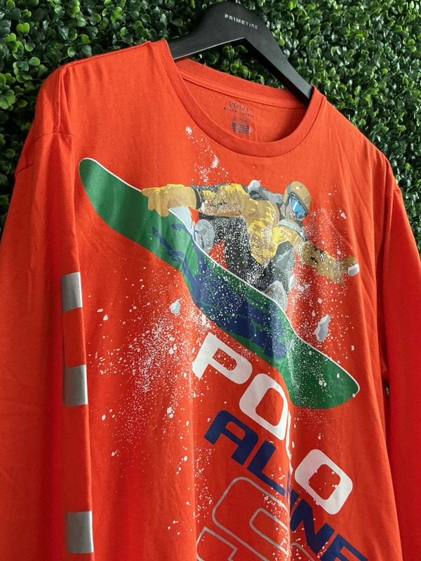 POLO RALPH LAUREN SNOWBOARDING LONG SLEEVE TEE