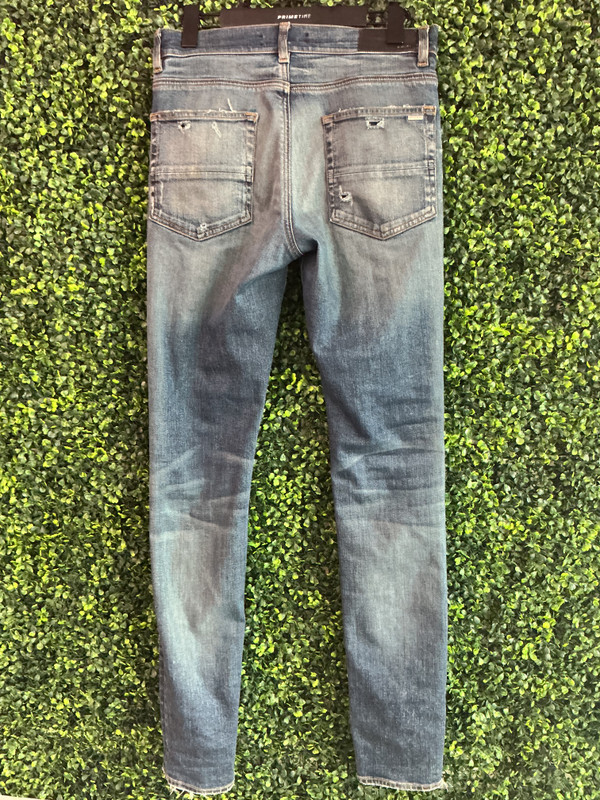 AMIRI DARK BLUE MX1 RED PATCH (SZ 31)