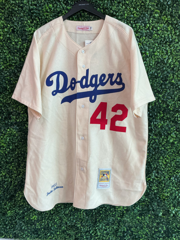 BRAND NEW JACKIE ROBINSON BROOKLYN DODGERS MITCHELL & NESS JERSEY