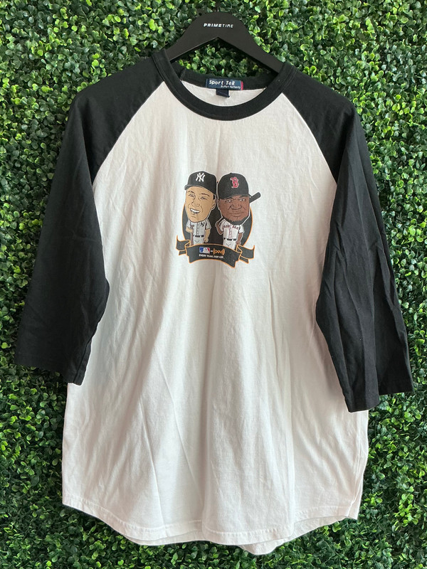 VINTAGE DEREK JETER x DAVID ORTIZ SIRIUS XM HENLEY