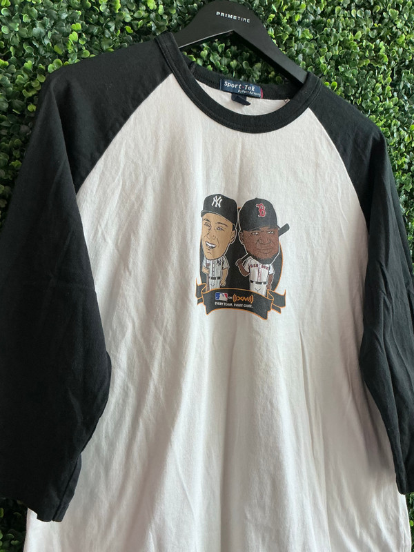 VINTAGE DEREK JETER x DAVID ORTIZ SIRIUS XM HENLEY