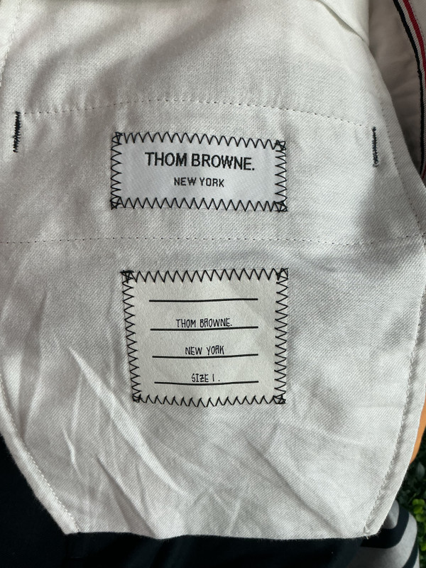 THOM BROWNE BLUE SHORTS