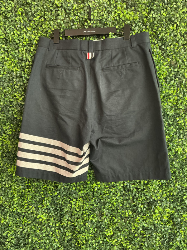 THOM BROWNE BLUE SHORTS