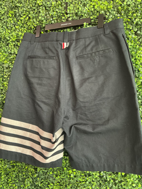 THOM BROWNE BLUE SHORTS