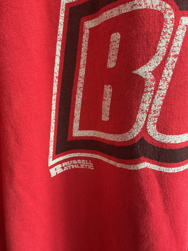 VINTAGE CHICAGO BULLS RUSSEL ATHLETIC LOGO TEE