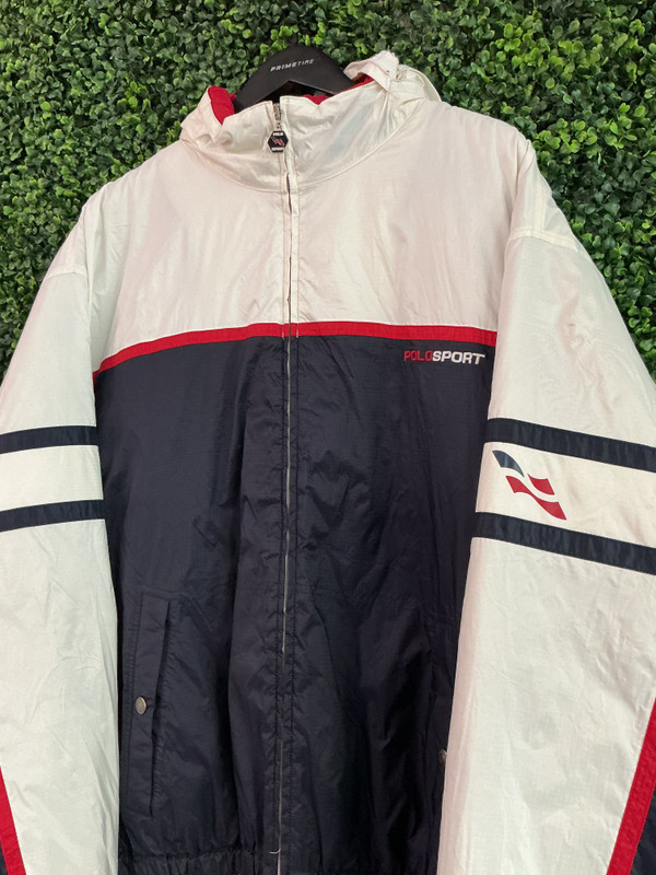 VINTAGE POLO SPORT ZIP UP COAT