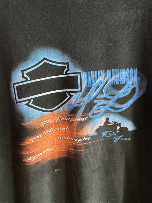 VINTAGE HARLEY DAVIDSON BERGDALE ALBERT LEA MN TEE