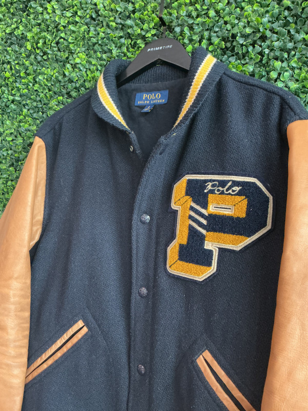 POLO RALPH LAUREN WOOL VARSITY JACKET