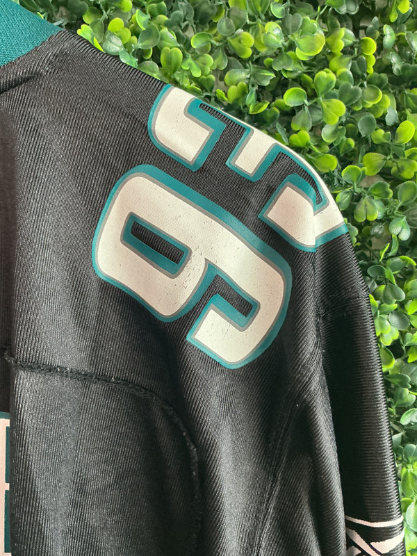 VINTAGE JEVON KEARSE PHILADELPHIA EAGLES REEBOK ALTERNATE JERSEY
