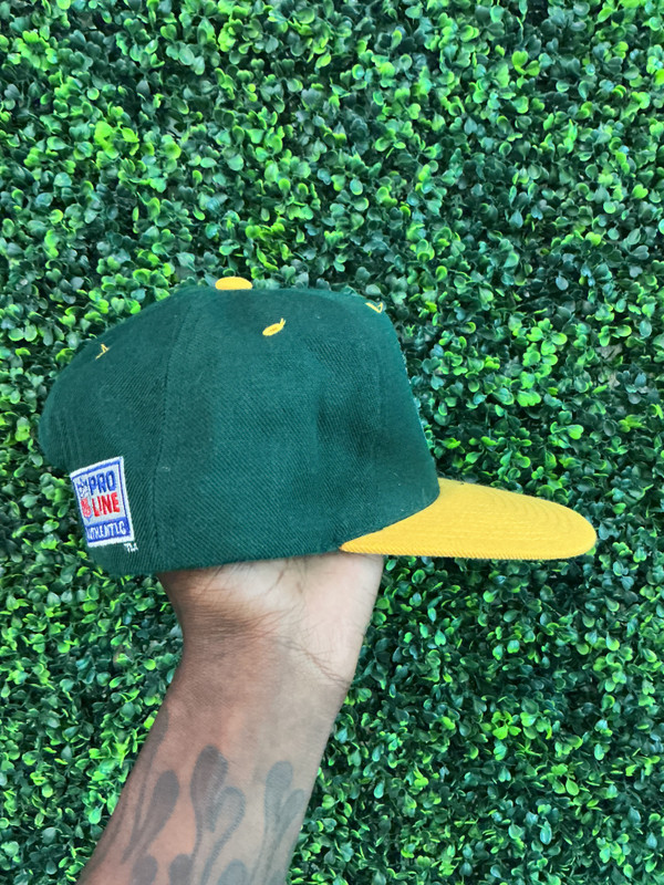 VINTAGE GREEN BAY PACKERS AJD PRO LINE SNAPBACK CAP