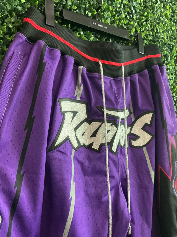 TORONTO RAPTORS MITCHELL & NESS X JUST DON SHORTS