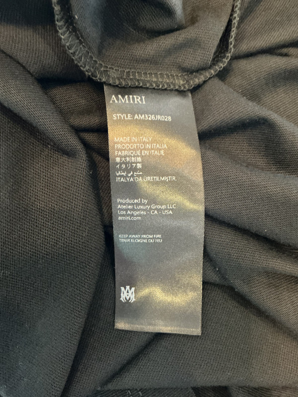 AMIRI CORE LOGO TEE