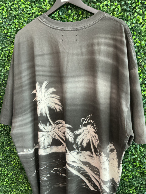 AMIRI PALM TREE PRINT TEE