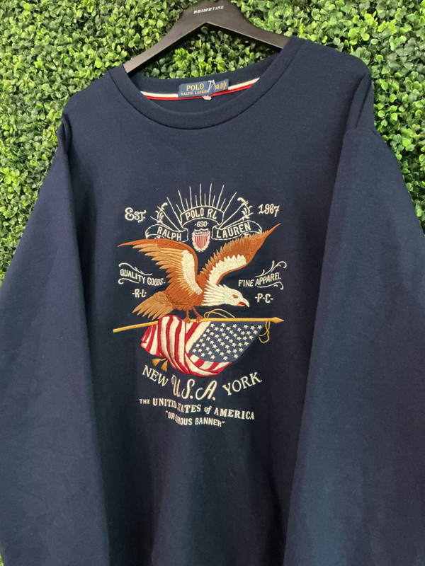 POLO RALPH LAUREN GLORIOUS BANNER SWEATER