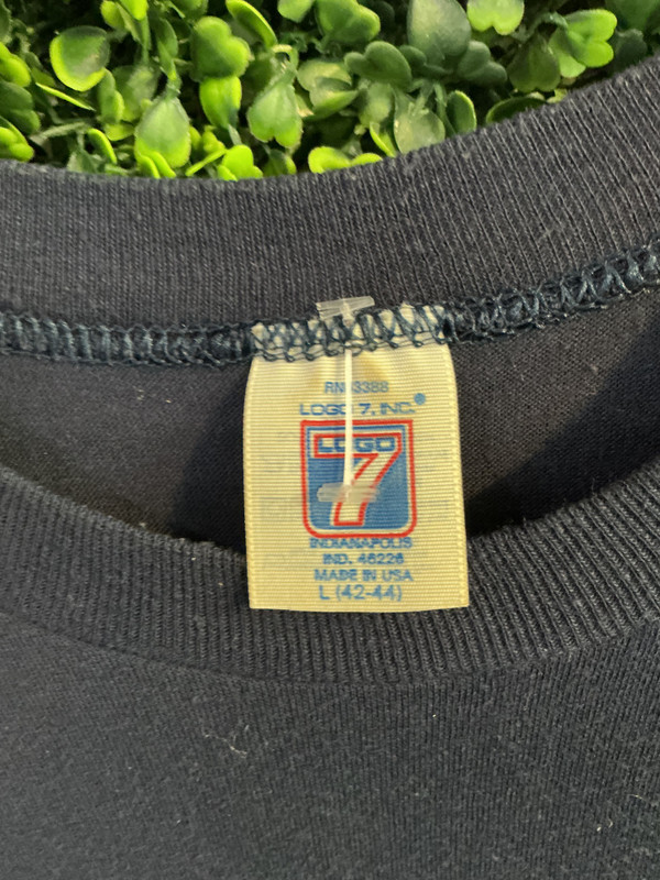 VINTAGE NY GIANTS SUPERBOWL XXI CHAMPS LOGO 7 TEE