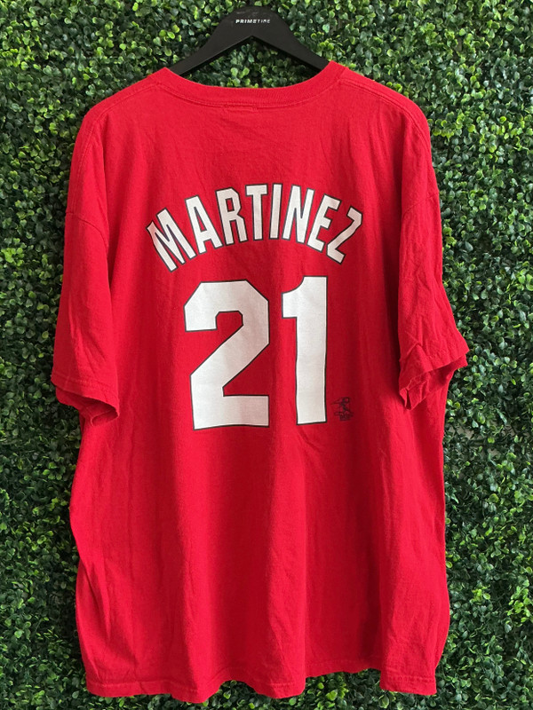 VINTAGE CARLOS MARTINEZ ST LOUIS CARDINALS TEE