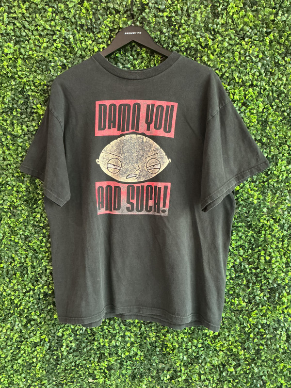 VINTAGE STEWIE FAMILY GUY DAMN YOUAND SUCH TEE