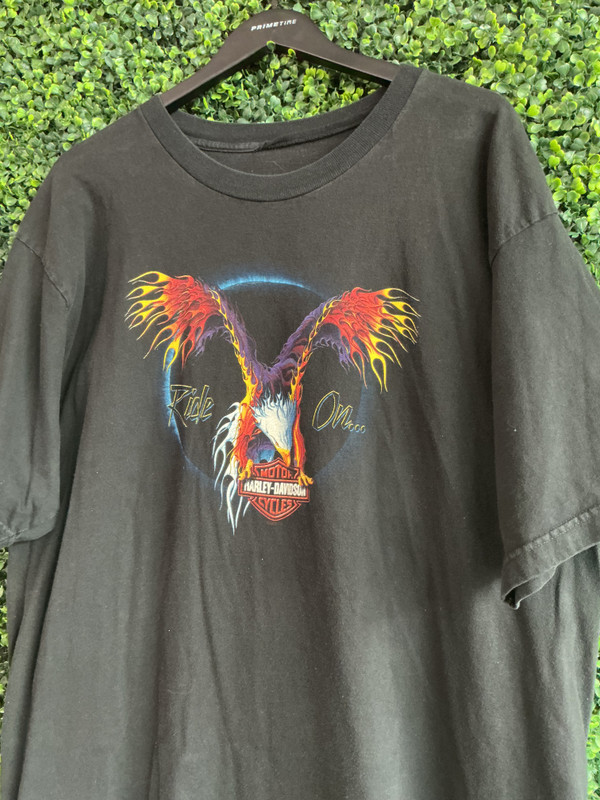 VINTAGE HARLEY DAVIDSON RIDE ON HAWAII TEE