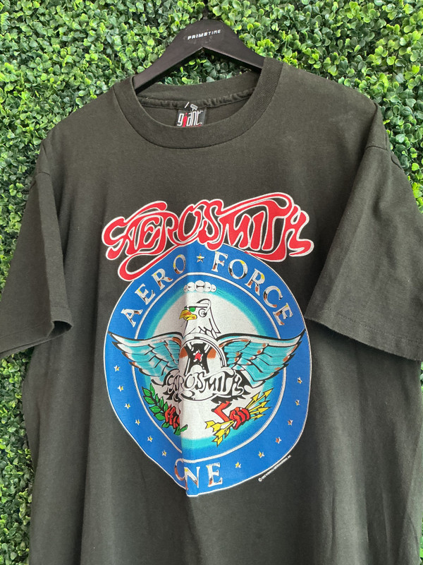 VINTAGE 1993 AEROSMITH AERO-FORCE ONE TEE