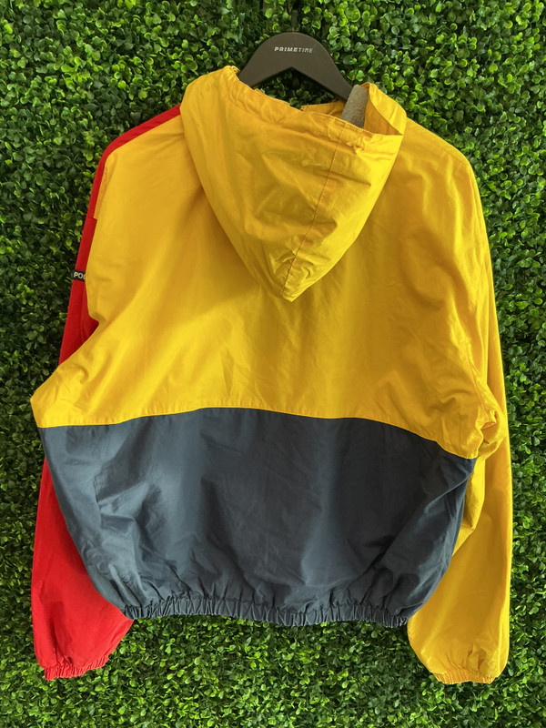 RARE POLO RALPH LAUREN COLORBLOCK ZIP UP HOODED JACKET