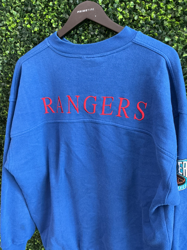 VINTAGE NY RANGERS LEE SPORT LOGO CREWNECK