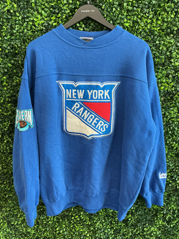 VINTAGE NY RANGERS LEE SPORT LOGO CREWNECK