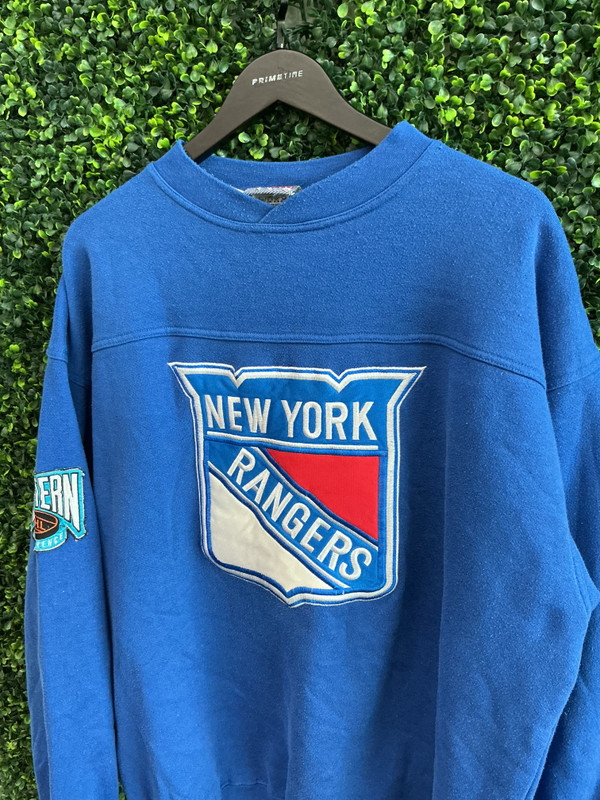 VINTAGE NY RANGERS LEE SPORT LOGO CREWNECK