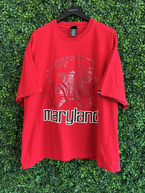 VINTAGE UNIVERSITY OF MARYLAND STARTER TEE