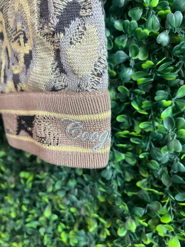 COOGI YELLOWTAN MULTICOLOR SWEATER/BEANIE SET