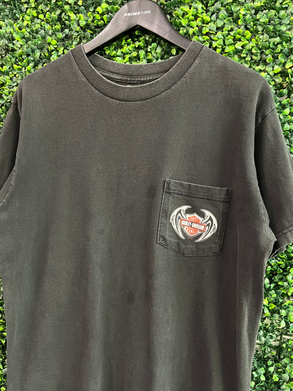 HARLEY DAVIDSON CYCLES POCKET TEE