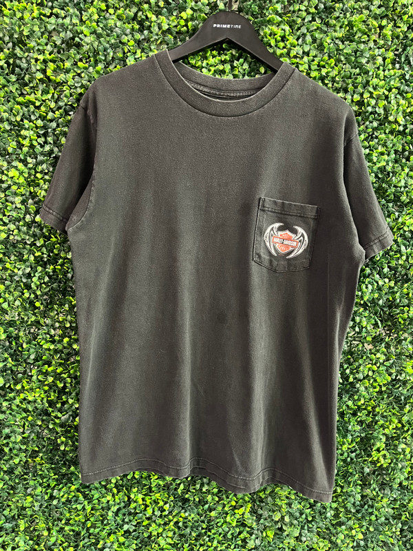 HARLEY DAVIDSON CYCLES POCKET TEE