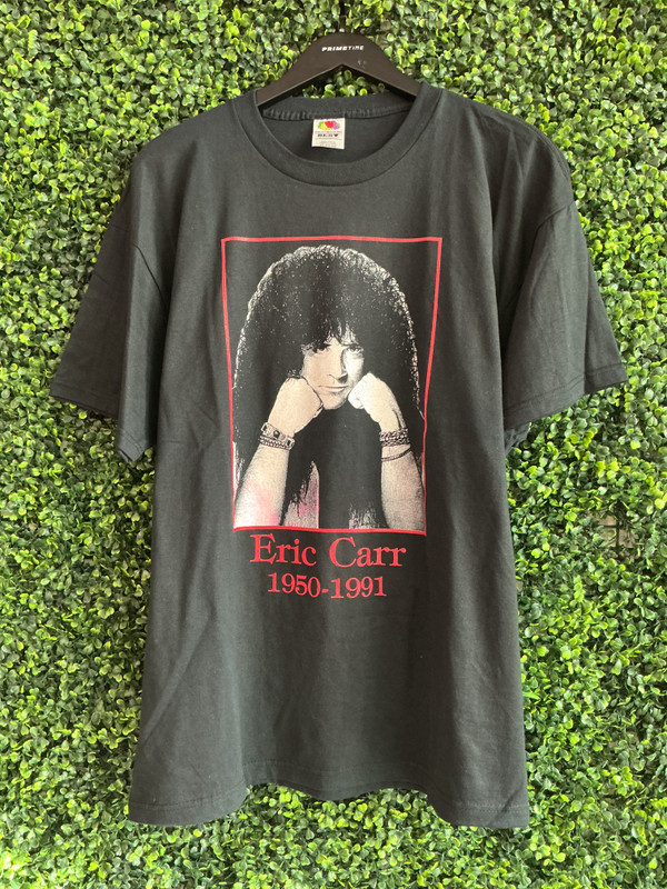 VINTAGE ERIC CARR KISS MEMORIAL TEE