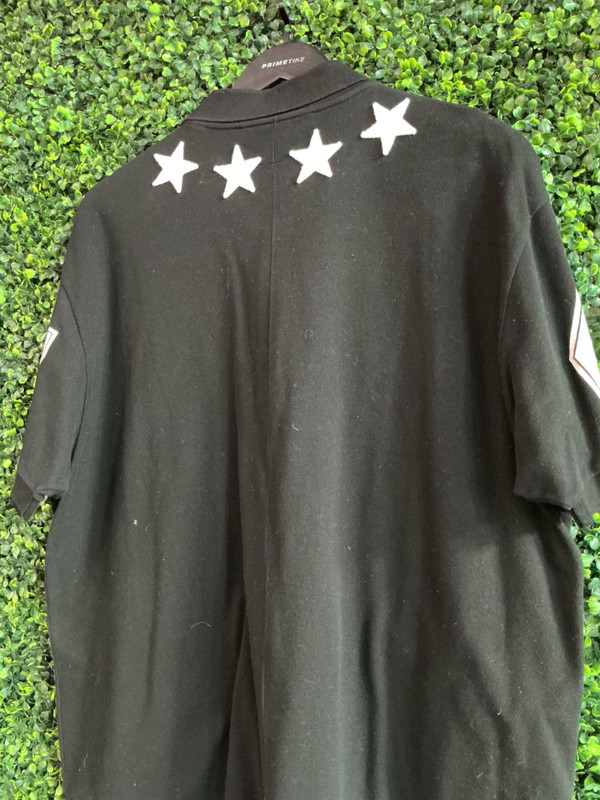 GIVENCHY STARS POLO BLACK
