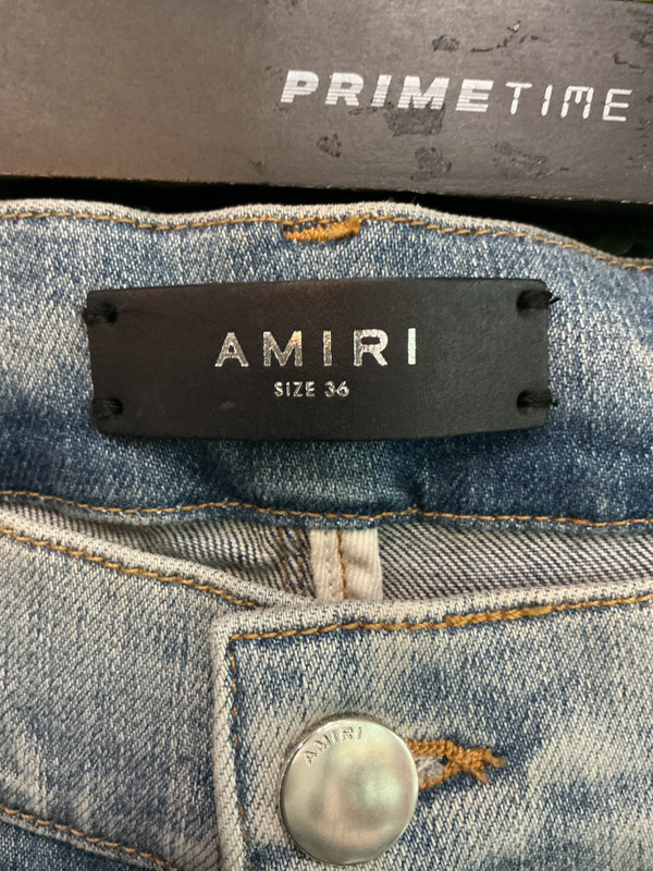 BRAND NEW AMIRI ART PATCH JEANS (SZ 36)