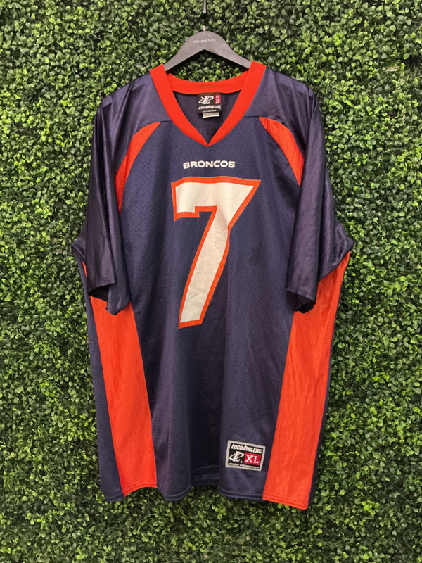 VINTAGE JOHN ELWAY DENVER BRONCOS LOGO ATHLETIC JERSEY