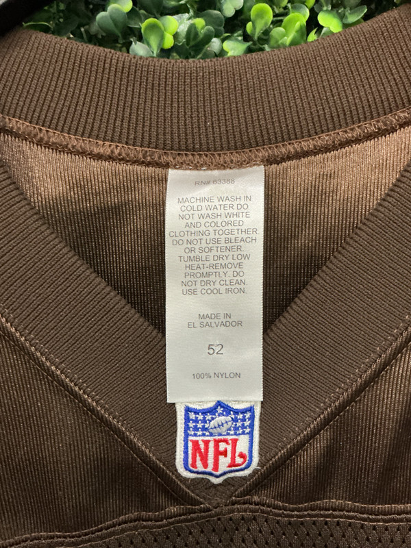 VINTAGE TIM COUCH CLEVELAND BROWNS AUTHENTIC PUMA JERSEY