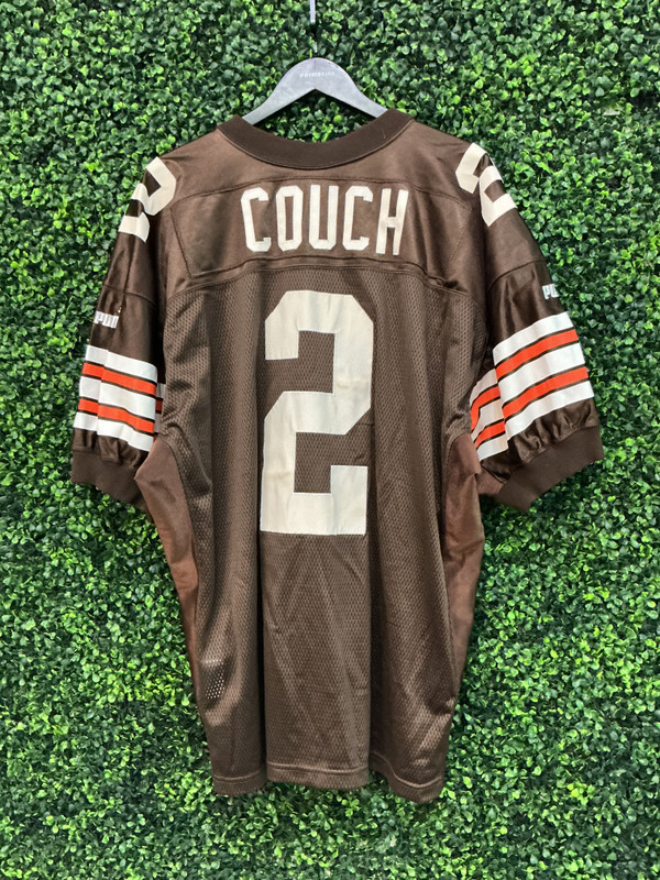 VINTAGE TIM COUCH CLEVELAND BROWNS AUTHENTIC PUMA JERSEY