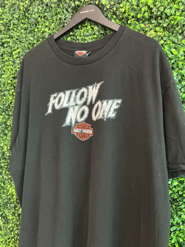 HARLEY DAVIDSON FOLLOW NO ONE TEE
