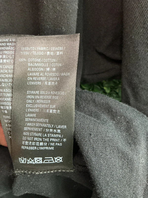BALENCIAGA BLK LOGO TEE