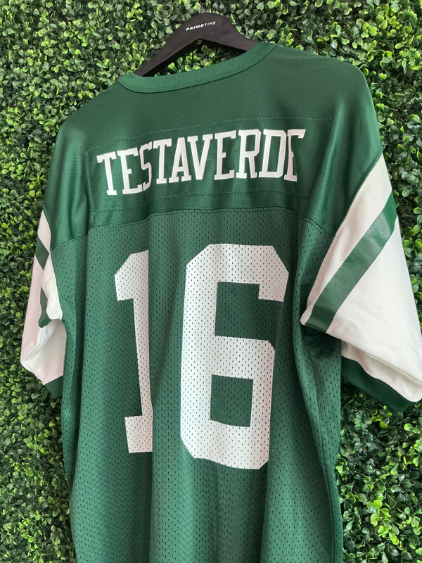 VINTAGE VINNY TESTAVERDE NY JETS STARTER JERSEY