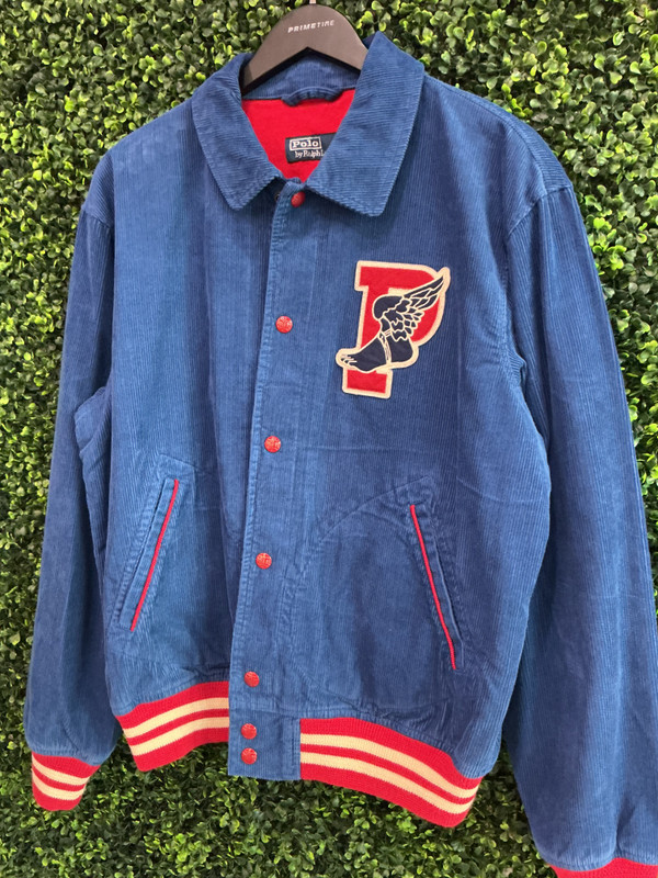 BRAND NEW POLO RALPH LAUREN P WING CORDUROY STADIUM JACKET