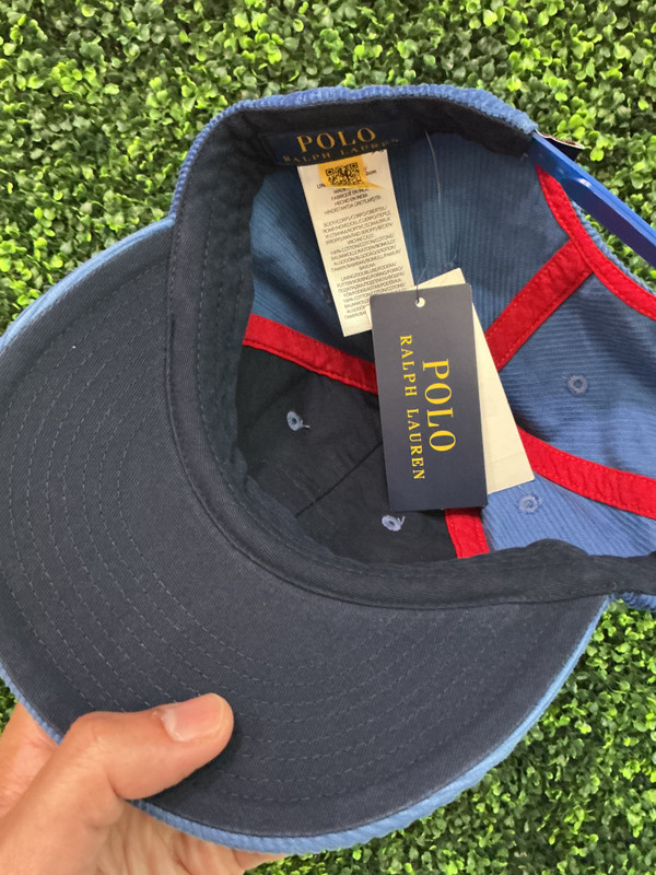 BRAND NEW POLO RALPH LAUREN CORDUROY P WING VARSITY SNAPBACK CAP