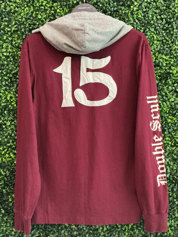POLO RALPH LAUREN HOODED ROWING CLUB LONG SLEEVE SHIRT