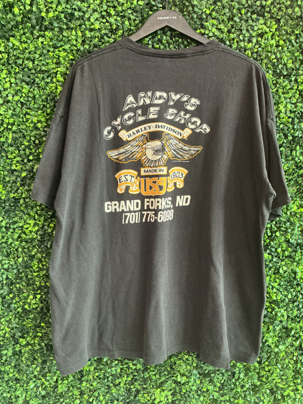 VINTAGE HARLEY DAVIDSON ANDY'S CYCLE SHOP TEE
