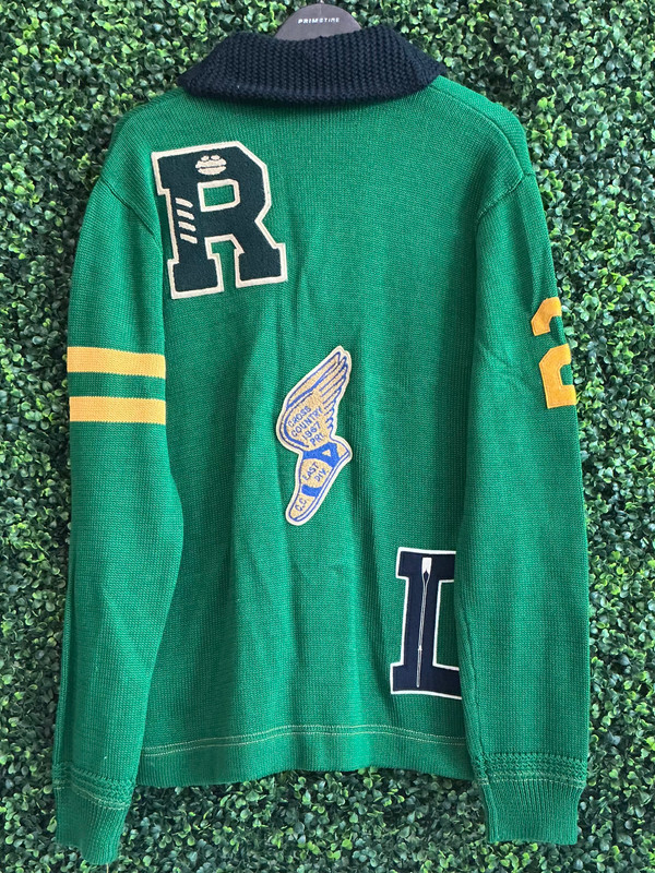 BRAND NEW POLO RALPH LAUREN VARSITY CARDIGAN