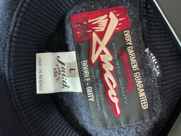 VINTAGE JNCO JEANS WEAR FLAMING CROWN CREWNECK