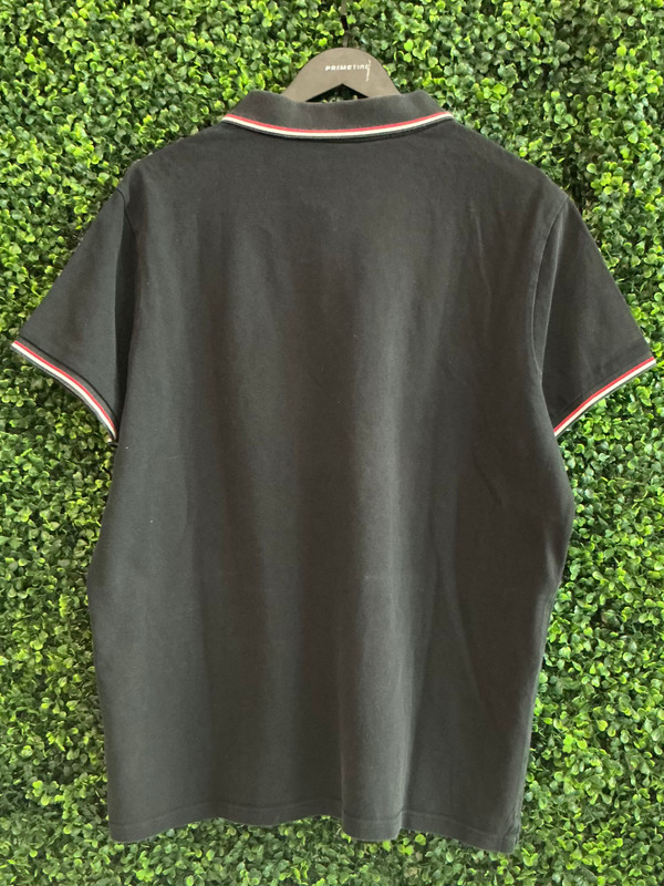 MONCLER BLUE POLO