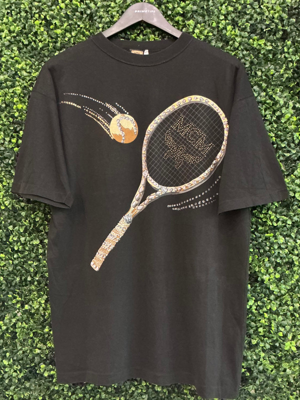 VINTAGE MCM TENNIS RACKET TEE